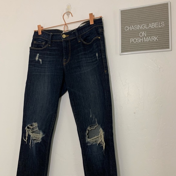 Free People Denim - Free People | distressed knee skinny jeans